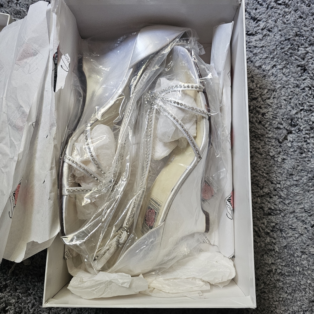 Special Occasions by Saugus Shoe Silver Heels